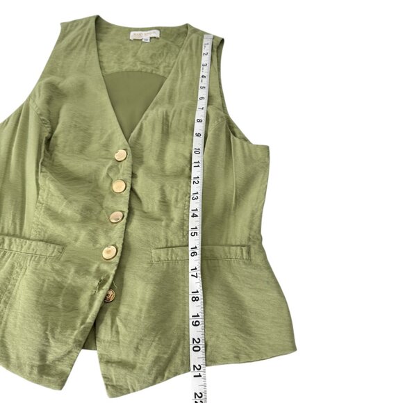 Ramy Brook Cosette Vest Green - Picture 10 of 12